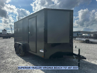 New 2026 Anvil 7X14 7K w/ Ramp Door Cargo / Enclosed Trailer