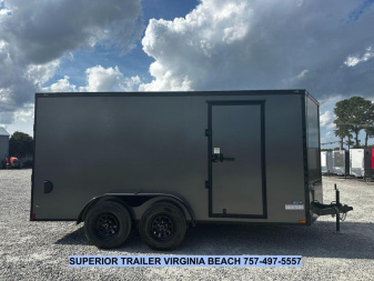 New 2026 Anvil 7X14 7K w/ Ramp Door Cargo / Enclosed Trailer
