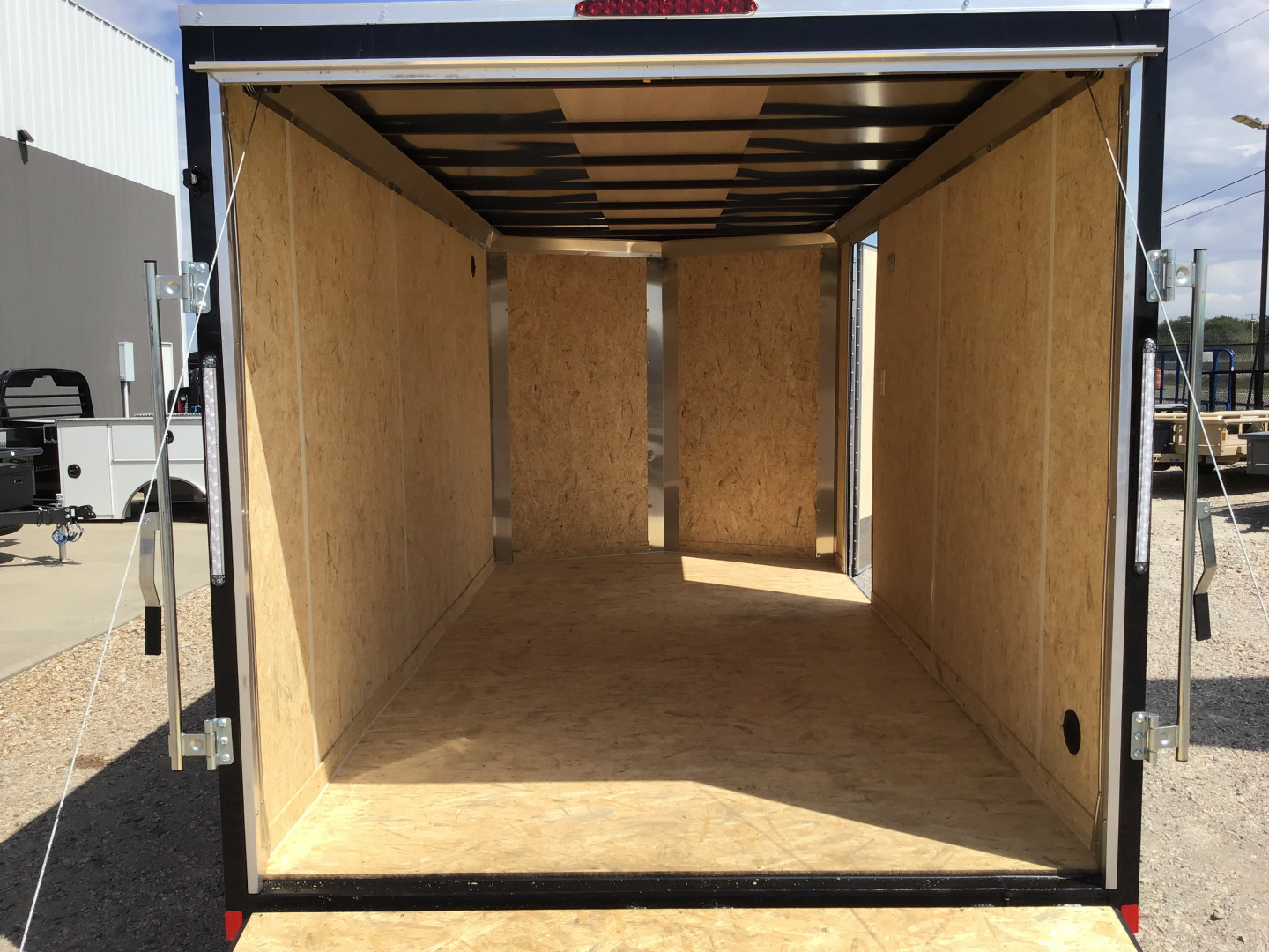 New 2026 Compass 7'x14' Enclosed Cargo Trailer - Indigo DLX