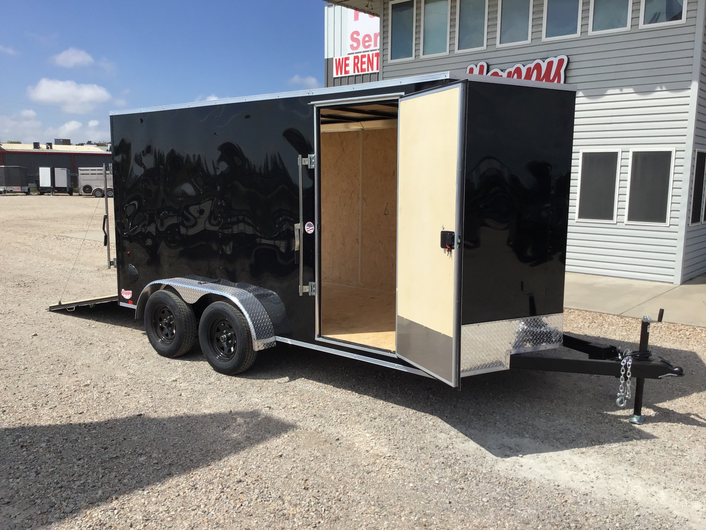 New 2026 Compass 7'x14' Enclosed Cargo Trailer - Indigo DLX