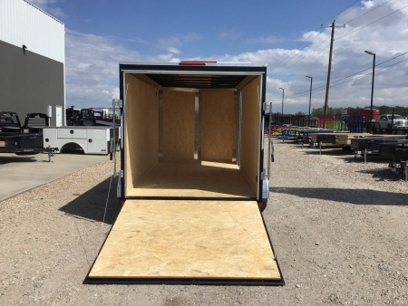 New 2026 Compass 7'x14' Enclosed Cargo Trailer - Indigo DLX