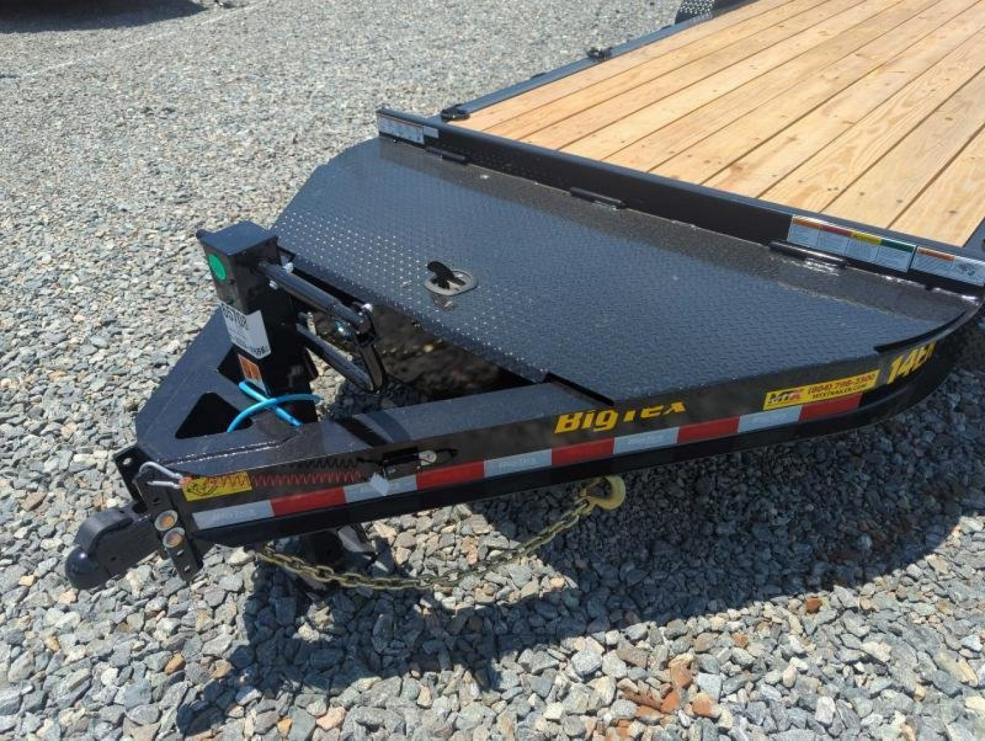 New 2026 Big Tex Trailers 20' 14EH 15K Equipment Trailer w/ Mega Ramps Equipment Trailer