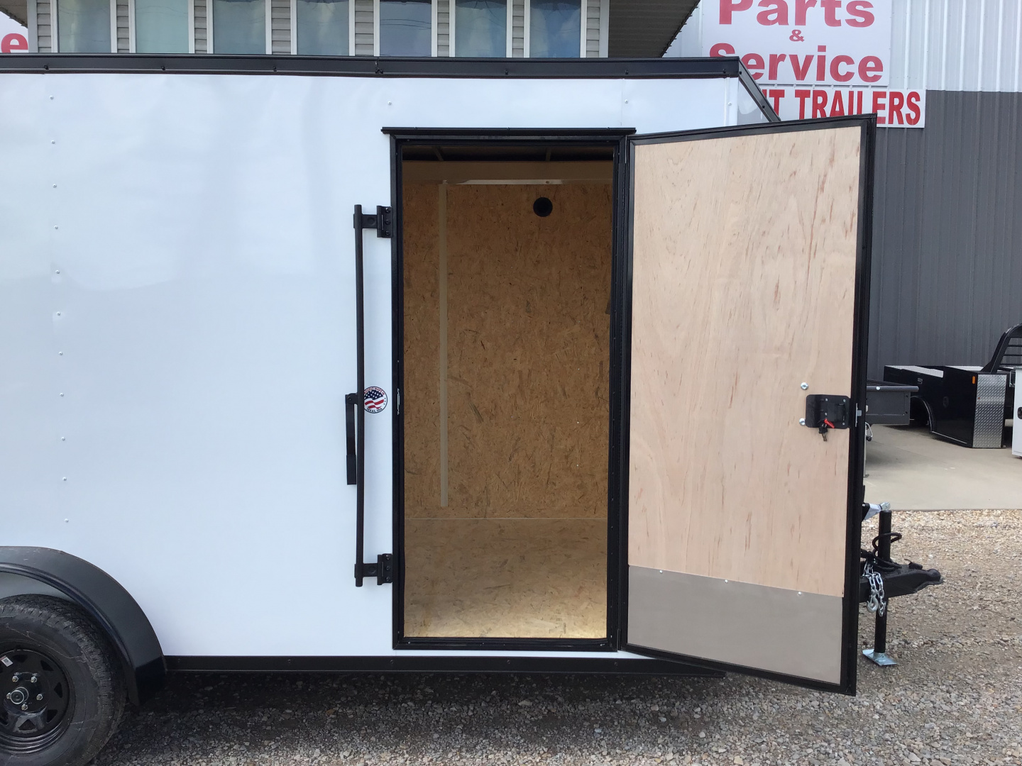 New 2026 Compass 7'x16' Enclosed Cargo Trailer - Indigo DLX