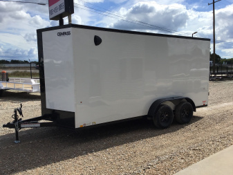 New 2026 Compass 7'x16' Enclosed Cargo Trailer - Indigo DLX