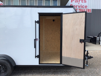 New 2026 Compass 7'x16' Enclosed Cargo Trailer - Indigo DLX