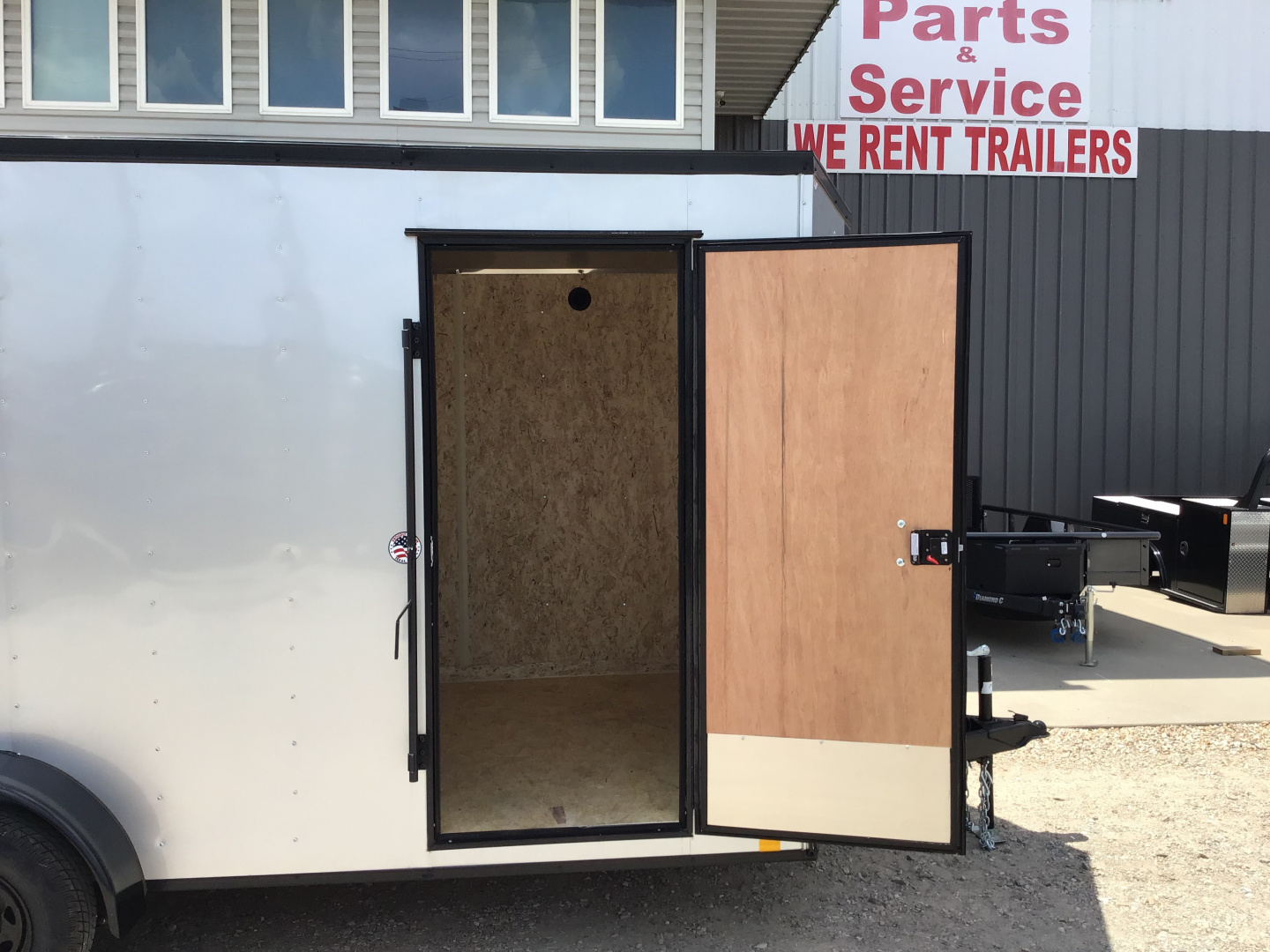 New 2026 Compass 7'x16' Enclosed Cargo Trailer - Indigo DLX