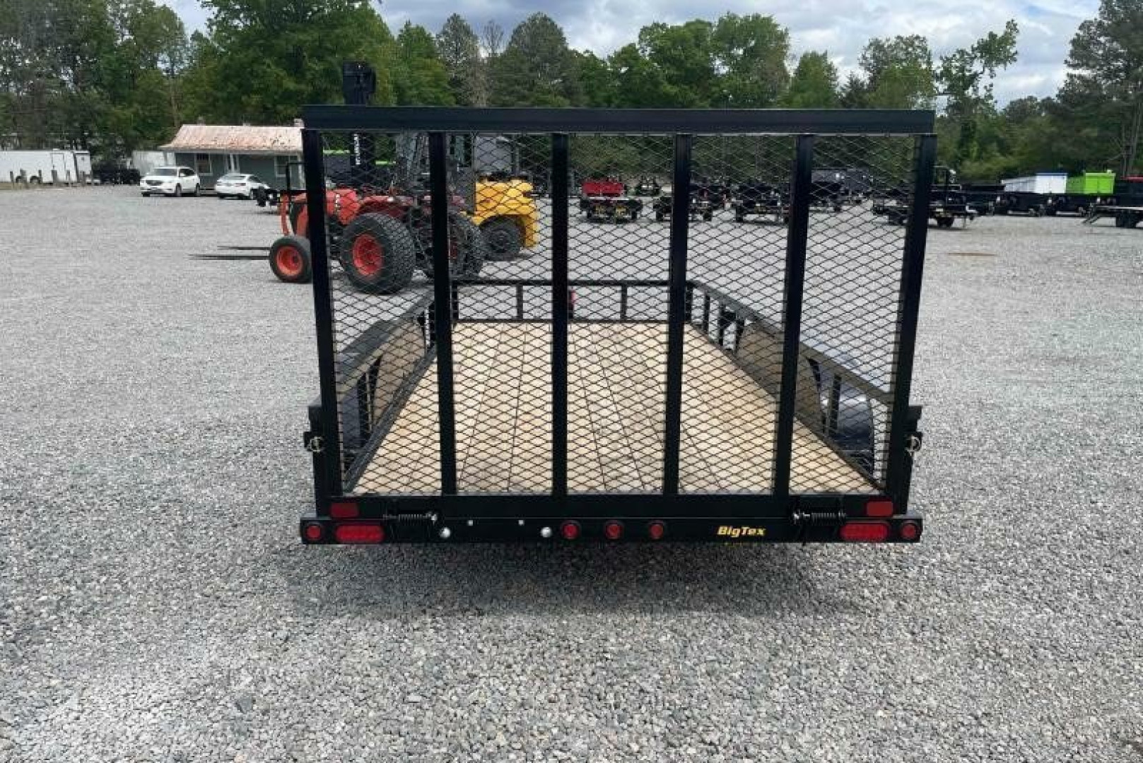 New 2026 Big Tex Trailers 14' 60PI w/ 4' Spring Assist Tailgate Utility Trailer