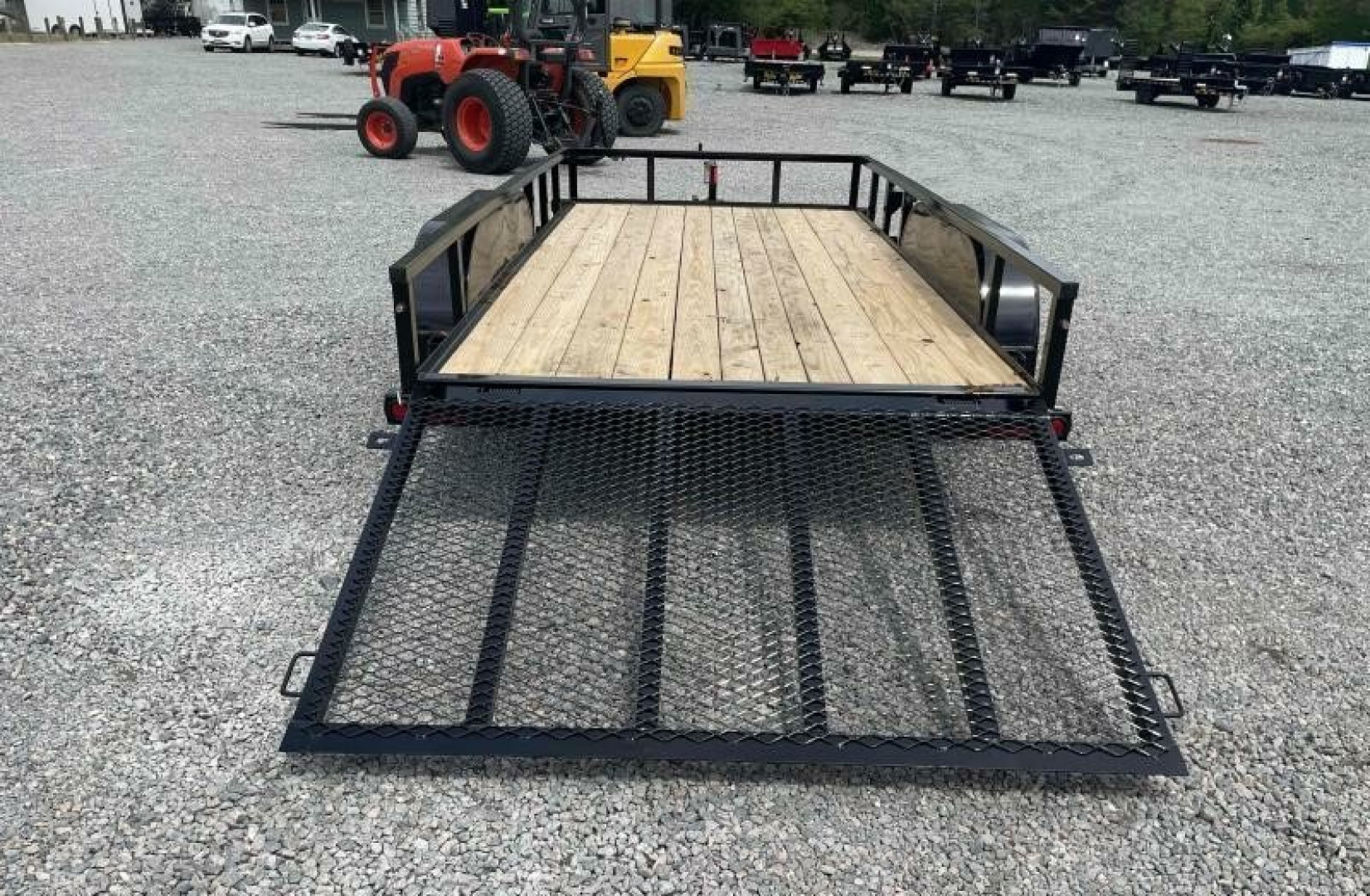 New 2026 Big Tex Trailers 14' 60PI w/ 4' Spring Assist Tailgate Utility Trailer