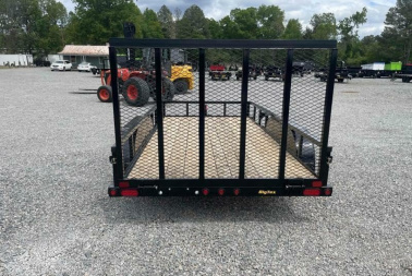 New 2026 Big Tex Trailers 14' 60PI w/ 4' Spring Assist Tailgate Utility Trailer