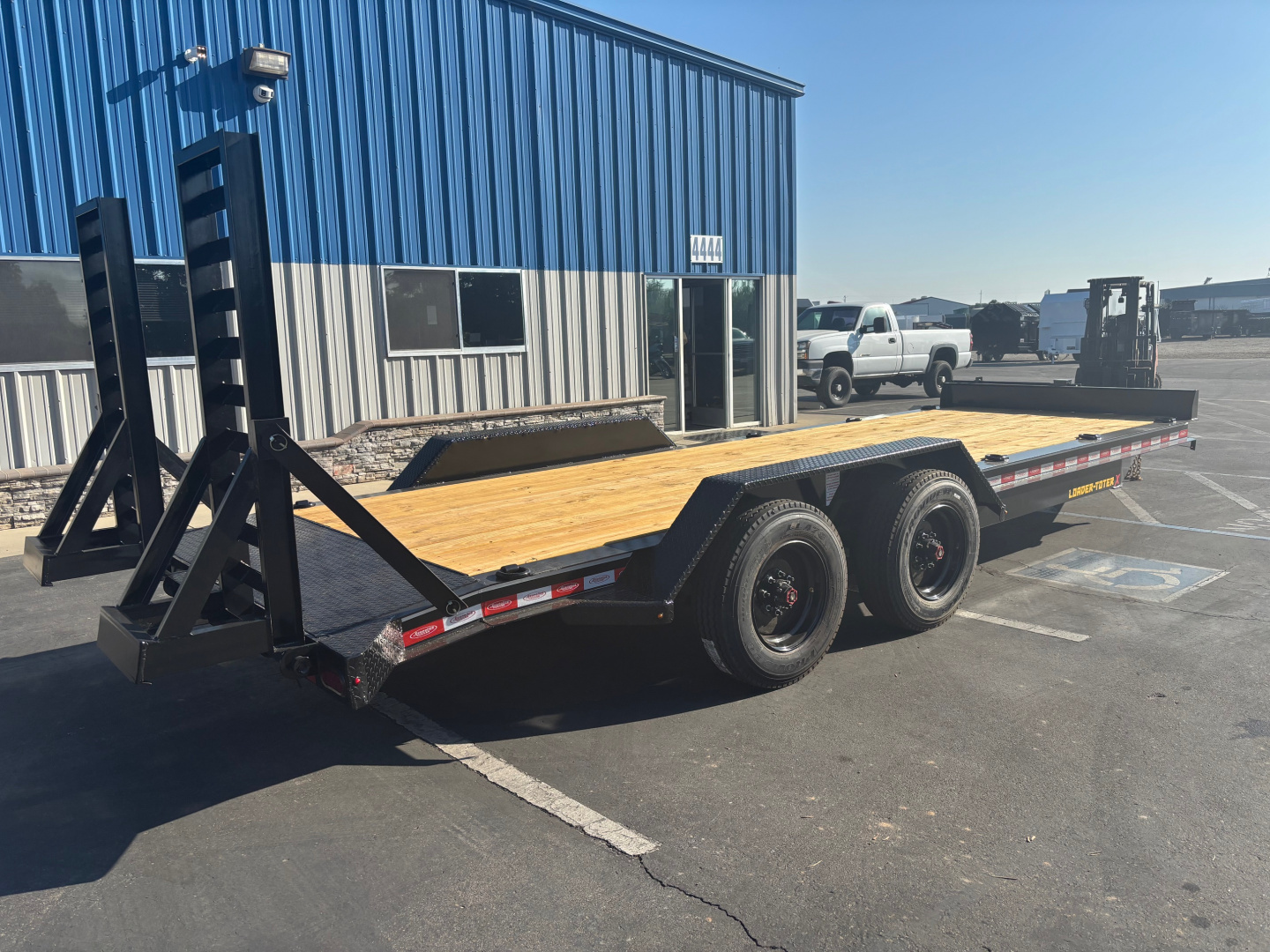 New 2025 Econoline 7'x20' Loader Toter Equipment Trailer