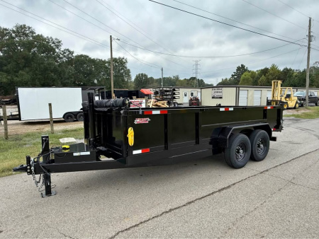 New 2026 Oak Ridge 7x16x2 14k Dump Trailer