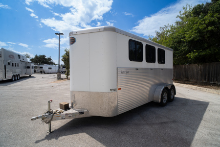 Used 2018 Sundowner Trailers 3 Horse Slant Load Bumper Pull '18 Horse Trailer