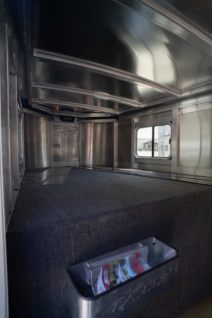 Used 2025 Exiss Trailers 4 Horse Gooseneck STC 6820 '25 Horse Trailer