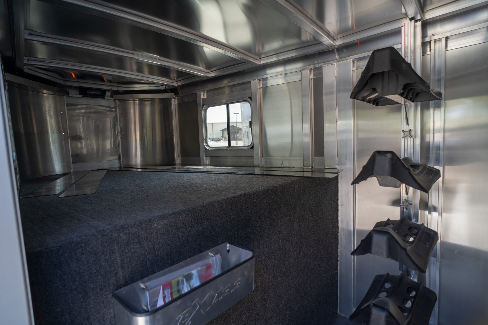 Used 2025 Exiss Trailers 4 Horse Gooseneck STC 6820 '25 Horse Trailer