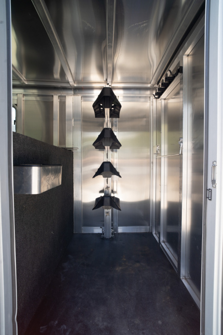 Used 2025 Exiss Trailers 4 Horse Gooseneck STC 6820 '25 Horse Trailer