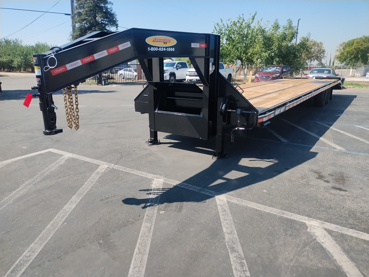 New 2025 Econoline 8.5'x34' Plus 6' Deckover Equipment Trailer