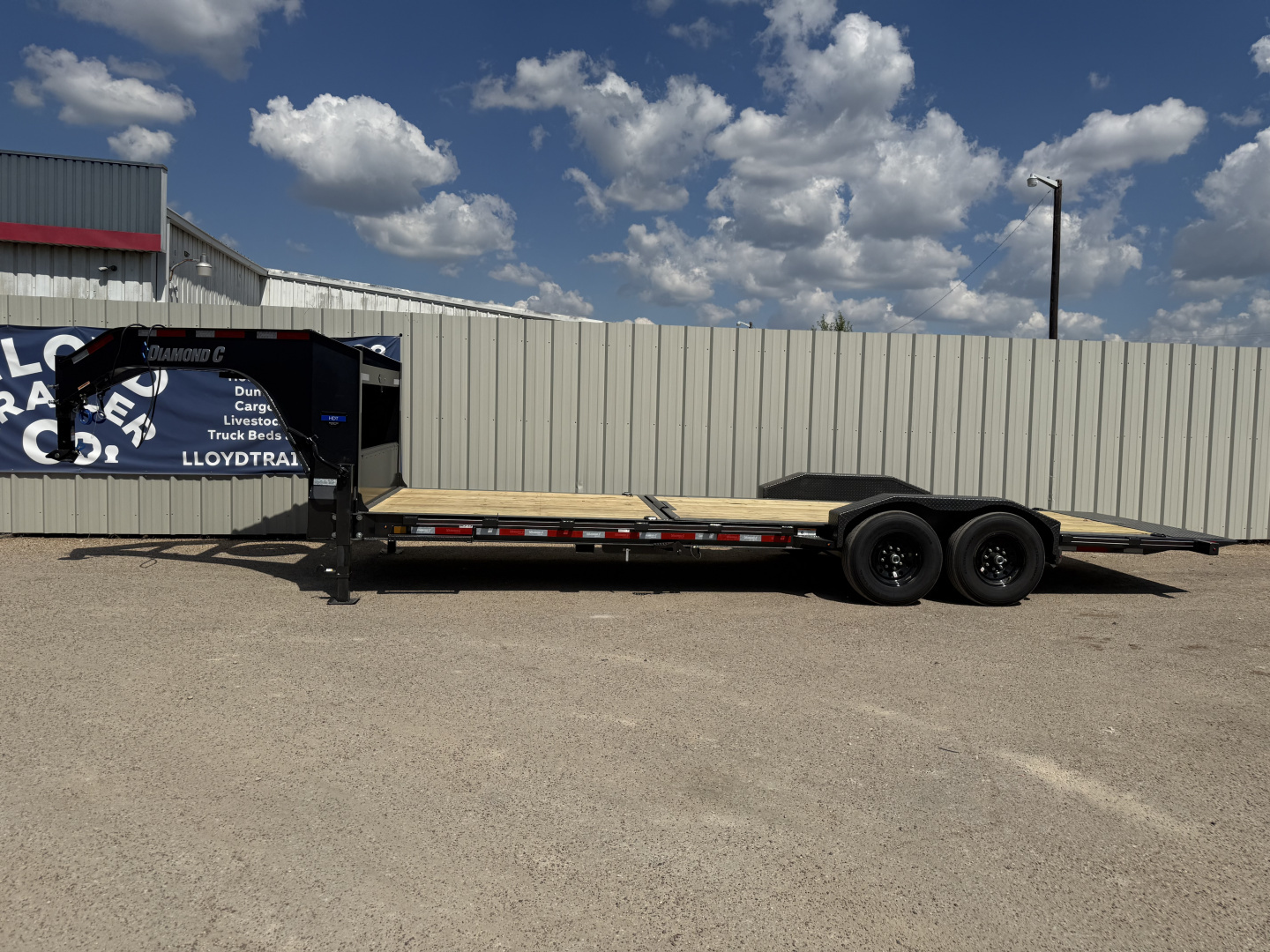New 2026 Diamond C Trailers HDT207 83X24 GN Tilt Trailer