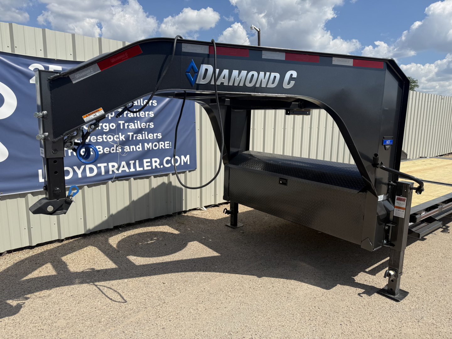 New 2026 Diamond C Trailers HDT207 83X24 GN Tilt Trailer