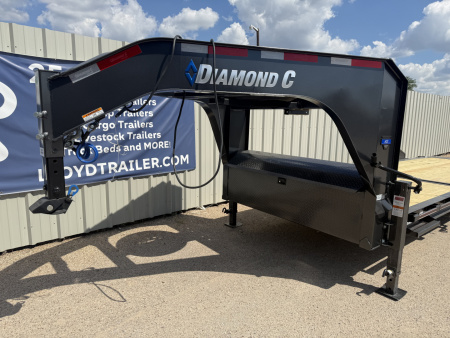 New 2026 Diamond C Trailers HDT207 83X24 GN Tilt Trailer