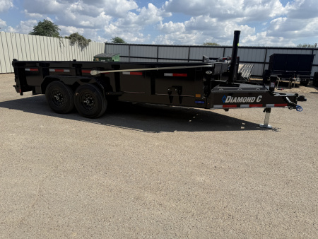 New 2026 Diamond C Trailers LPT207 16X82 Dump Trailer
