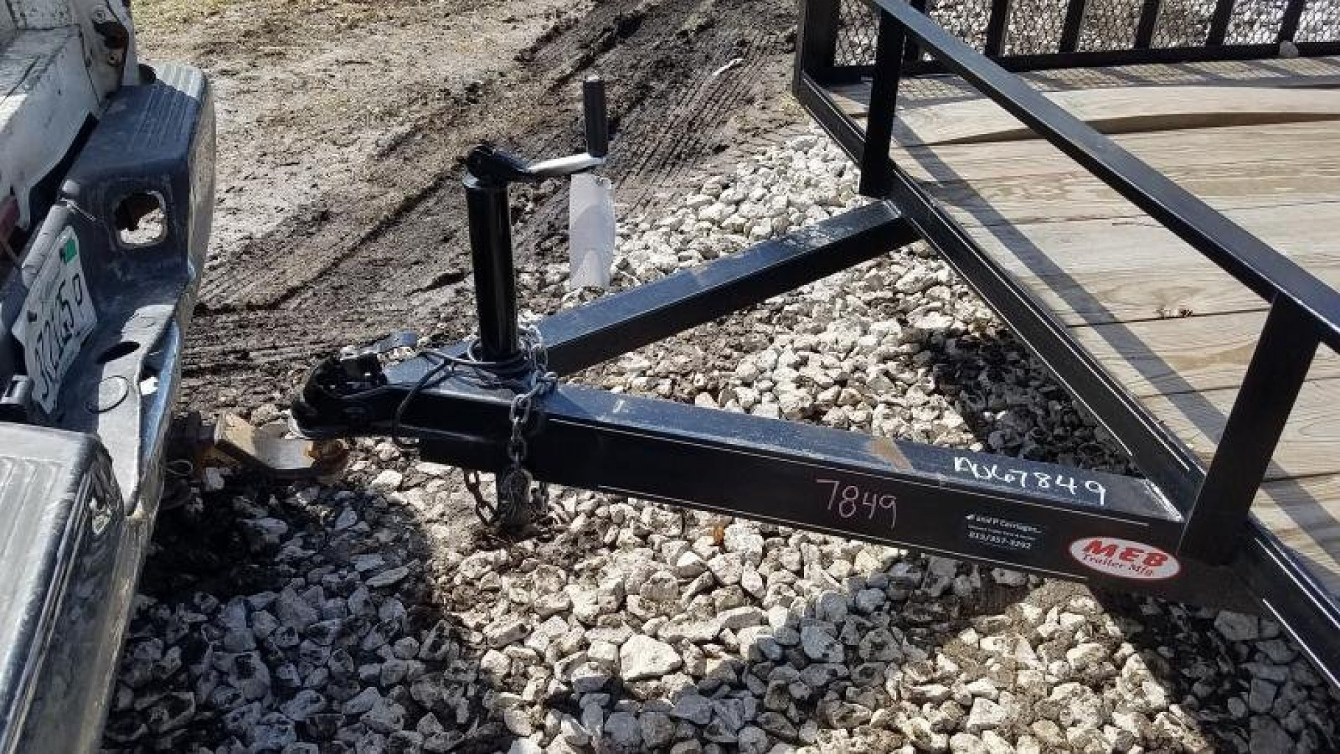 New 2026 MEB 83x14 ATV/Utility Trailer w/' Side Ramps