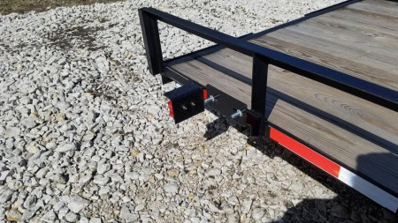 New 2026 MEB 83x14 ATV/Utility Trailer w/' Side Ramps