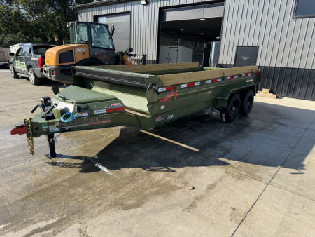 New NEW 2026 Horizon 16’x83”X19” EZ7 Dump Trailer 2-7000 lb axles = 14K