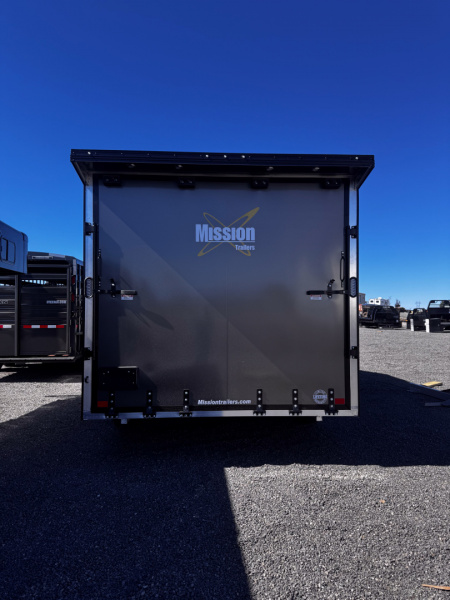 New 2026 Mission 18' MCH Snowmobile Trailer