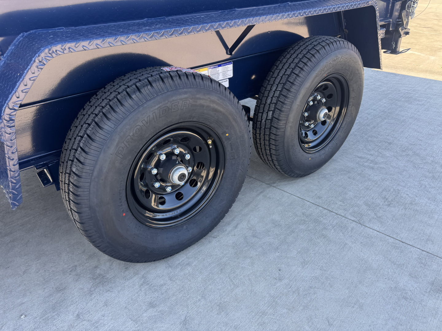 New NEW 2026 Horizon 16’x83”X19” EZ7 Dump Trailer 2-7000 lb axles = 14K