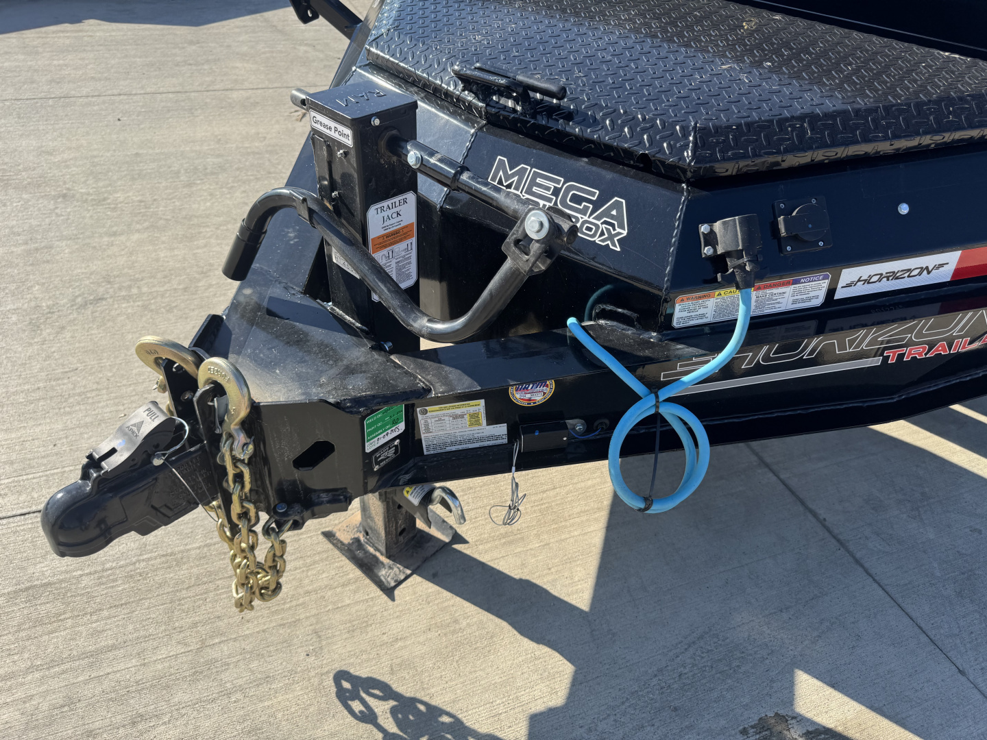 New NEW 2026 Horizon 16’x83”X19” EZ7 Dump Trailer 2-7000 lb axles = 14K