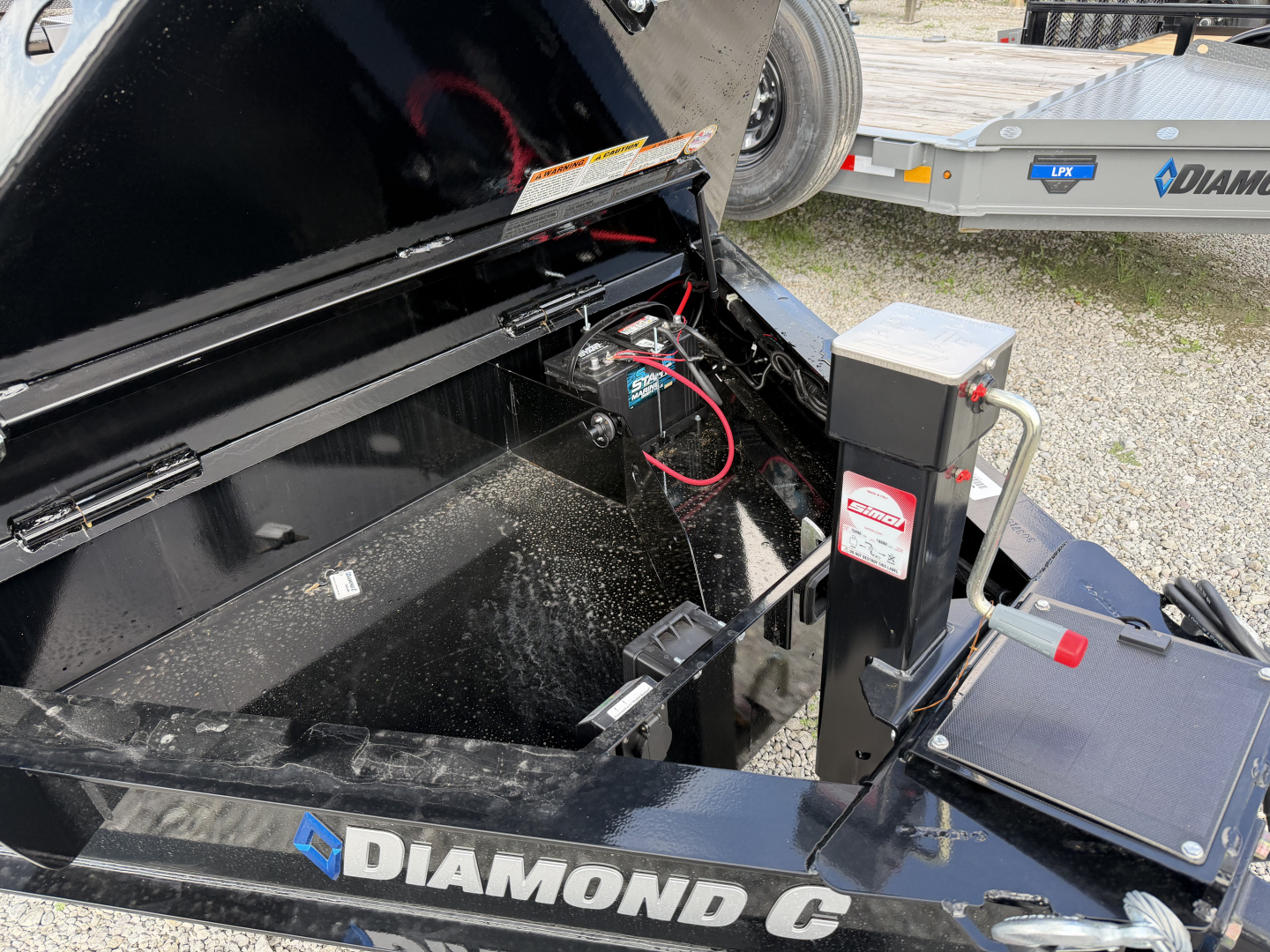 New 2026 Diamond C HDT208 Tilt Trailer PACESETTER EDITION WITH POP -UP WINCH AND ROLLER
