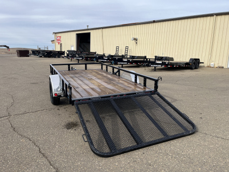 New 2026 PJ Trailers 77" x 12' U7 Utility Trailer Utility Trailer
