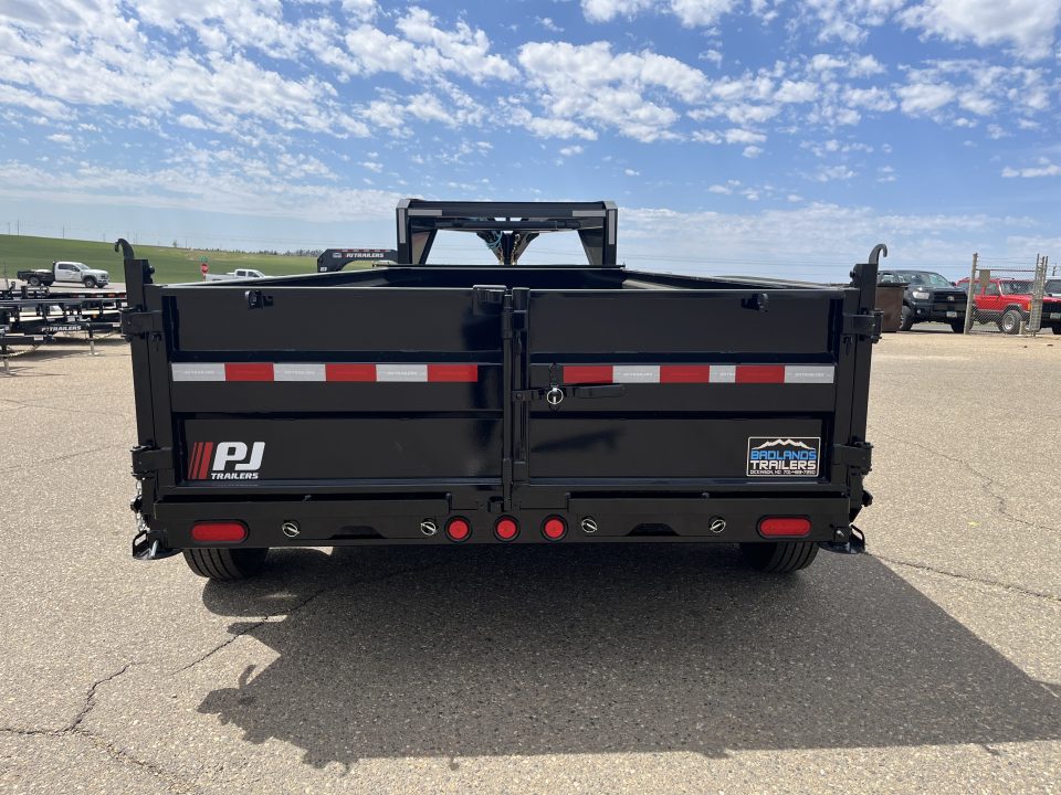 New 2026 PJ Trailers 83" x 16' DL Low Pro Dump Dump Trailer