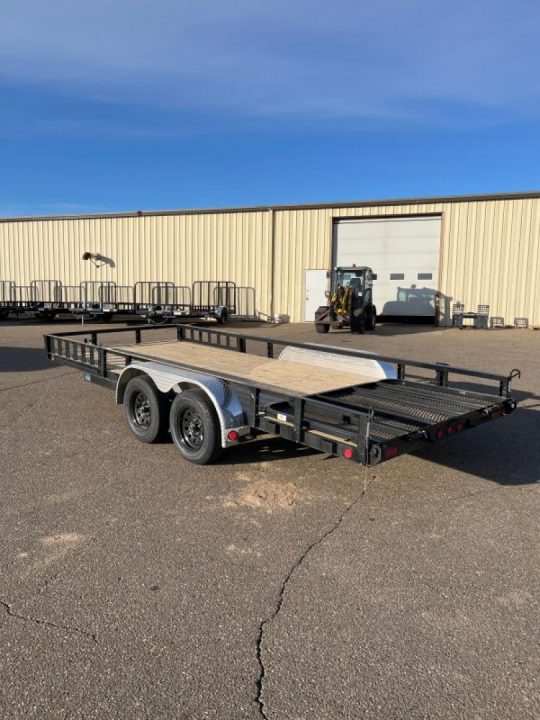 New 2027 PJ Trailer 18' Tandem Axle Utility Trailer