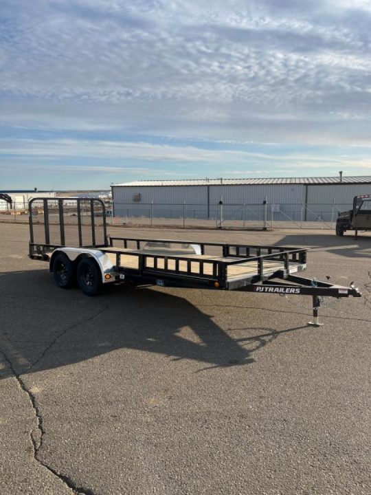 New 2027 PJ Trailer 18' Tandem Axle Utility Trailer
