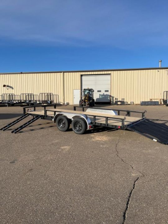 New 2027 PJ Trailer 18' Tandem Axle Utility Trailer