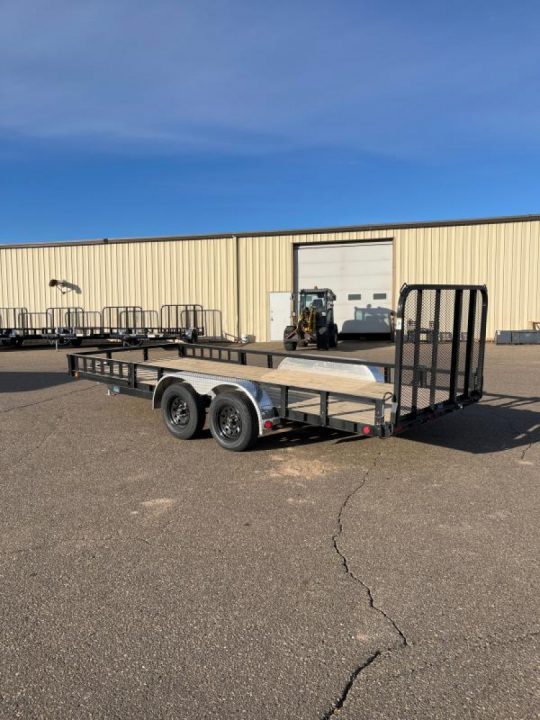 New 2027 PJ Trailer 18' Tandem Axle Utility Trailer