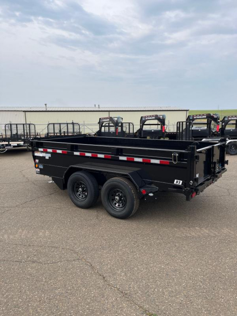 New 2027 PJ Trailers 72" x 12' D3 Dump Trailer