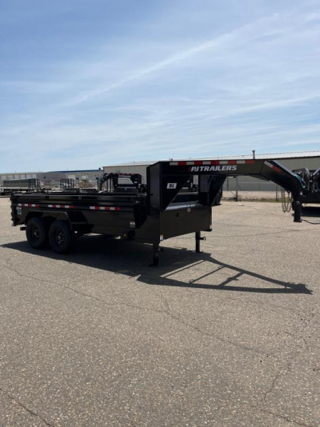 New 2026 PJ Trailers 83" x 14' 14K Low-Profile Dump PRO (DL) Dump Trailer