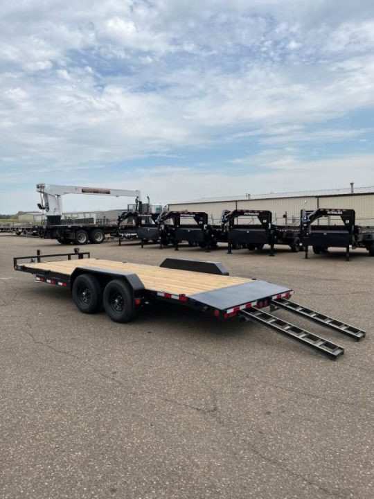 New 2026 PJ Trailers 83" x 18' 5" Channel Equipment (CE) Equipment Trailer