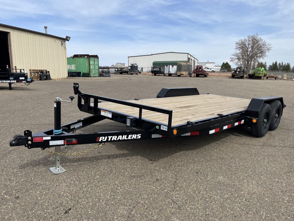 New 2026 PJ Trailers 83" x 18' 5" Channel Equipment (CE) Equipment Trailer