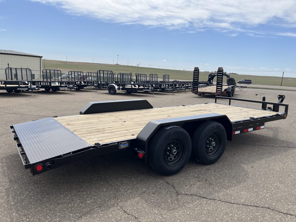 New 2026 PJ Trailers 83" x 18' 5" Channel Equipment (CE) Equipment Trailer