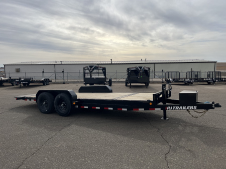 New 2027 PJ Trailers 83" x 22' 6" Channel Equipment Tilt (T6) Equipment Trailer