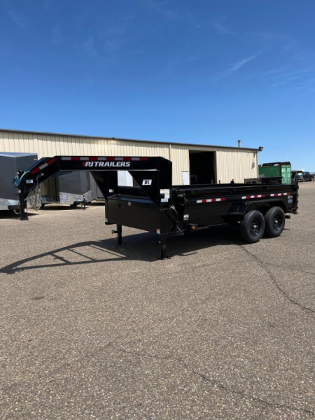 New 2026 PJ Trailers 83  x 14' 14K Low-Profile Dump PRO (DL) Dump Trailer