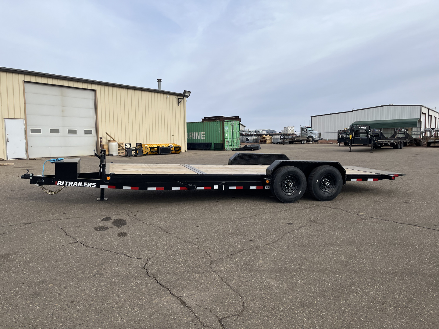 New 2026 PJ Trailers 83" x 22' T6 Tilt Bed Trailer Equipment Trailer