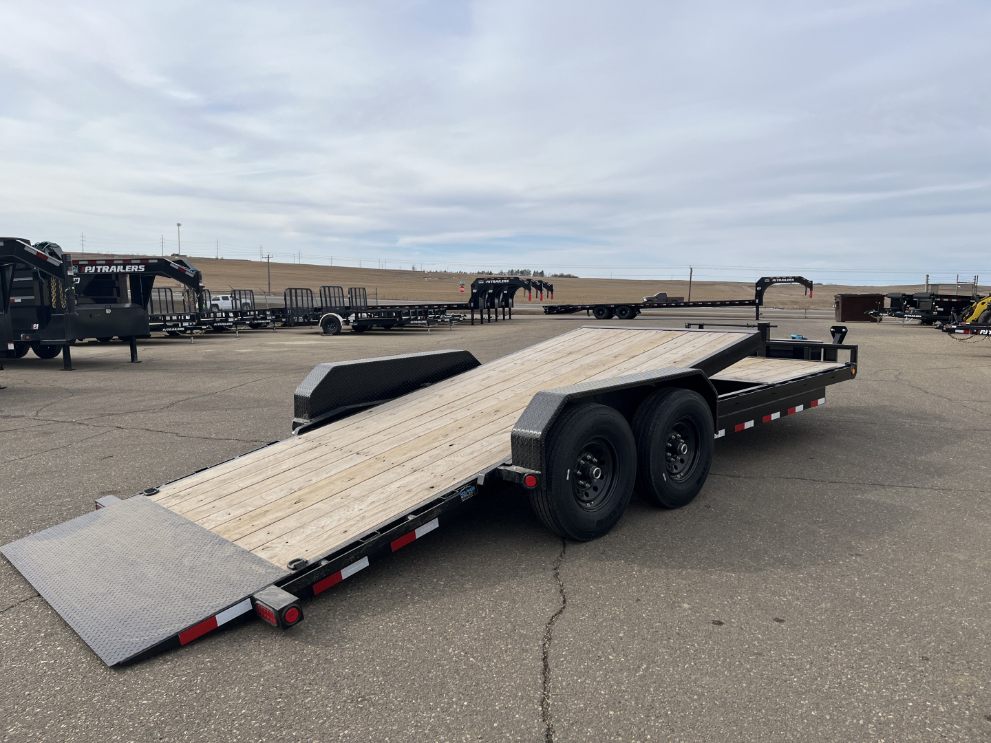 New 2026 PJ Trailers 83" x 22' T6 Tilt Bed Trailer Equipment Trailer
