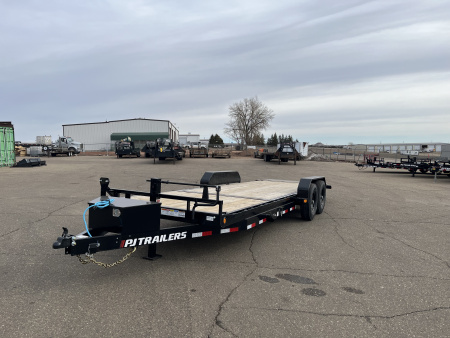 New 2026 PJ Trailers 83" x 22' T6 Tilt Bed Trailer Equipment Trailer
