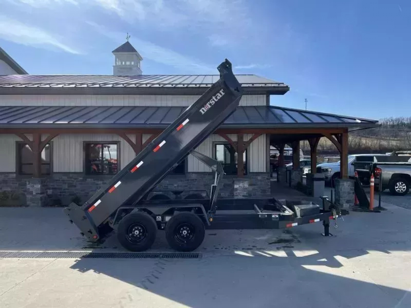 New 2026 Ironbull 7x14' Dump Trailer 14000# GVW * TARP KIT * 5X16 SCISSOR HOIST * 10GA FLOOR * FRONT/REAR BULKHEAD * UNDERMOUNT RAMPS