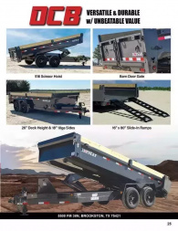 New 2026 Ironbull 7x14' Dump Trailer 14000# GVW * TARP KIT * 5X16 SCISSOR HOIST * 10GA FLOOR * FRONT/REAR BULKHEAD * UNDERMOUNT RAMPS