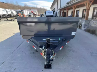 New 2026 Ironbull 7x14' Dump Trailer 14000# GVW * TARP KIT * 5X16 SCISSOR HOIST * 10GA FLOOR * FRONT/REAR BULKHEAD * UNDERMOUNT RAMPS